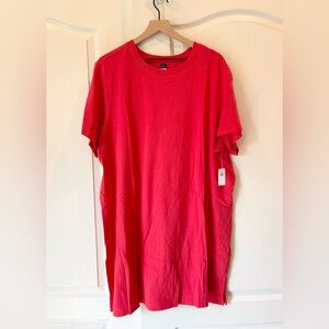 Crew Neck T-Shirt Dress